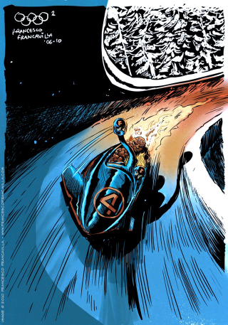 Illustration for article titled The Winter Olympics Would Be Much So Better With Superheroes